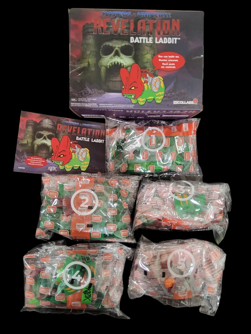 2021 SDCC EXCLUSIVE Masters of the Universe Revelation Battle Labbit
